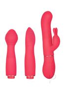 In Touch Dynamic Trio Rechargeable Silicone Vibrator With 3...